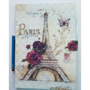 Etui do iPad 5, 6 i 8 z Rysikiem PARIS 3D Skóra Ekologiczna